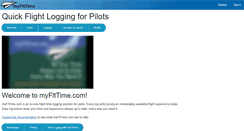 Desktop Screenshot of myflttime.com