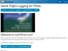 Tablet Screenshot of myflttime.com
